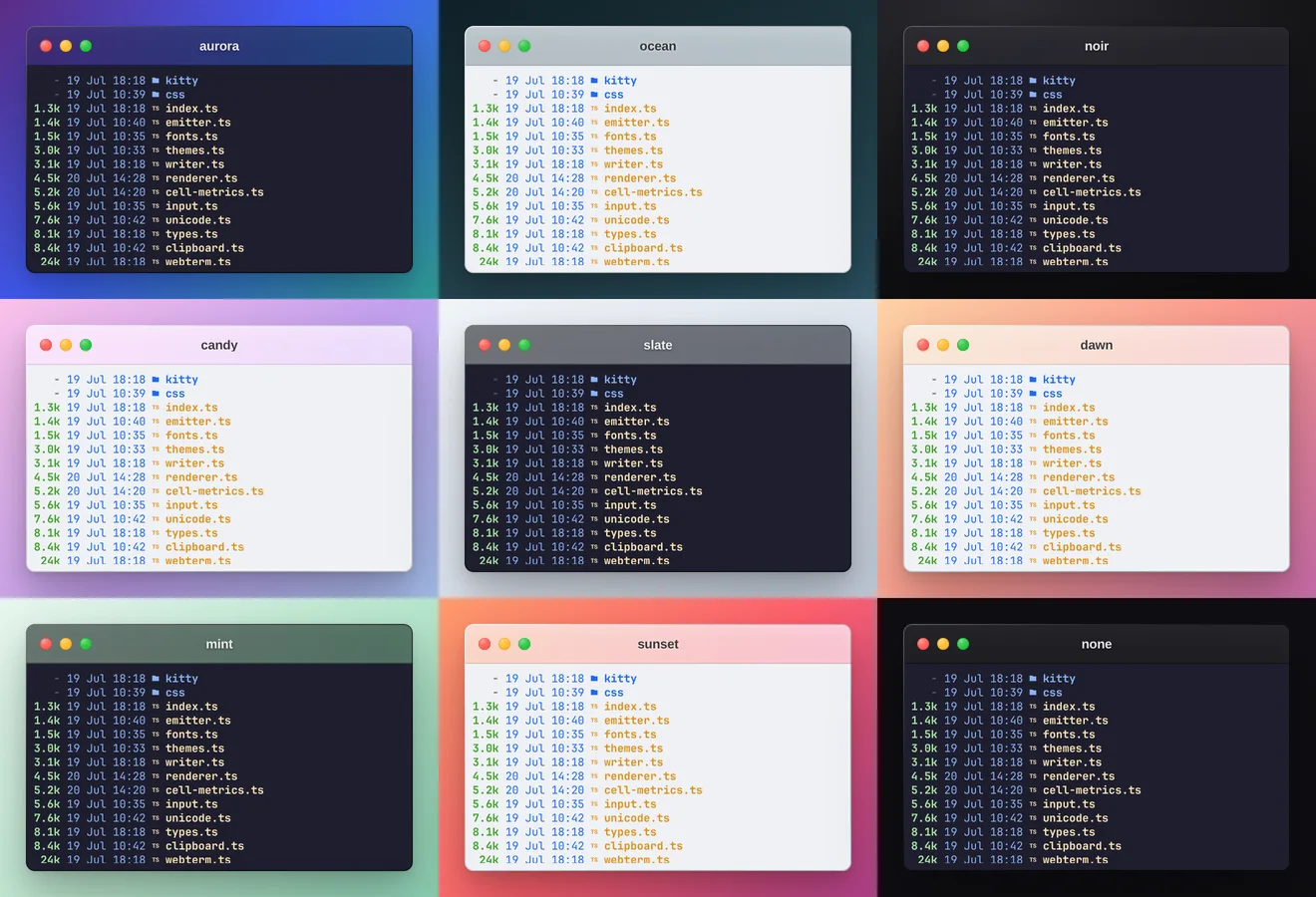 webterm screenshot